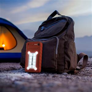 CELLULARLINE 20.000 MAH SOLAR/AYDINLATMA POWERBANK - Turuncu