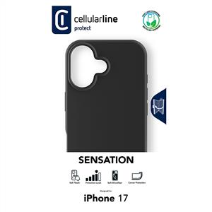 CELLULARLINE IPHONE 17 SENSATION KILIF SIYAH