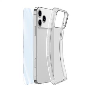 CELLULARLINE IPHONE 17 PRO SEFFAF KILIF + TEMPERLİ CAM EKRAN KORUYUCU SET ( 2in1)