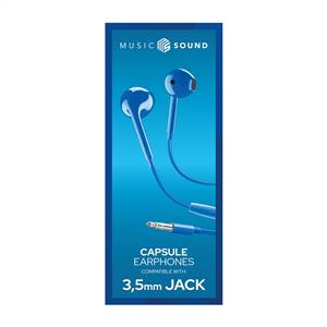 CELLULARLİNE CAPSULE MİKROFONLU KULAKLIK MAVİ