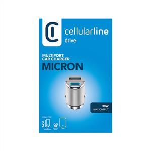 CELLULARLINE MICRON QC 18W + 30W PD ARAC SARJI