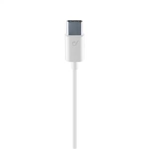 CELLULARLINE SPARROW TYPE-C SİLİKONLU KABLOLU KULAK İÇİ KULAKLIK - BEYAZ