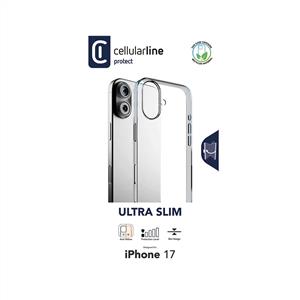 CELLULARLINE APPLE IPHONE 17 ULTRA INCE SERT ŞEFFAF KILIF