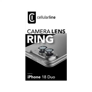 CELLULARLINE IPHONE DUO LENS RING KAMERA KORUYUCU
