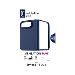 CELLULARLİNE SENSATION MAG iPHONE 18 DUO KILIF - KOYU LACİVERT