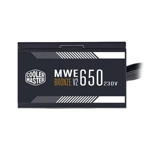 COOLER MASTER MWE 80PLUS BRONZE 650W 2xEPS, AKTİF PFC 120MM FANLI GÜÇ KAYNAĞI