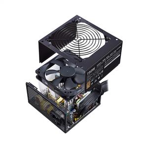 COOLER MASTER MWE 80PLUS BRONZE 750W 2xEPS, AKTİF PFC 120MM FANLI GÜÇ KAYNAĞI