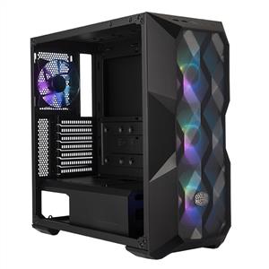 COOLER MASTER MASTERBOX TD500 MESH 4x120mm ARGB LED FANLI MidT ATX SİYAH KASA