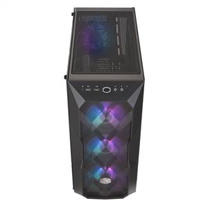 COOLER MASTER MASTERBOX TD500 MESH 4x120mm ARGB LED FANLI MidT ATX SİYAH KASA