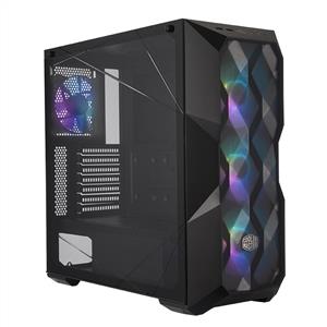 COOLER MASTER MASTERBOX TD500 650W 80PLUS 4x120mm ARGB FANLI SİYAH KASA
