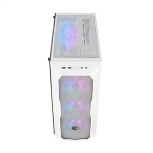 COOLER MASTER MASTERBOX TD500 650W 80PLUS BRONZE 4x120mm ARGB FANLI BEYAZ KASA