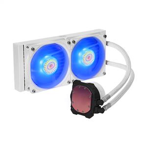 COOLER MASTER MASTERLIQUID ML240L V2 BEYAZ 2x120mm RGB LED SIVI SOĞUTMA SİSTEMİ