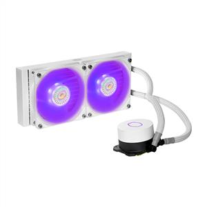 COOLER MASTER MASTERLIQUID ML240L V2 BEYAZ 2x120mm RGB LED SIVI SOĞUTMA SİSTEMİ