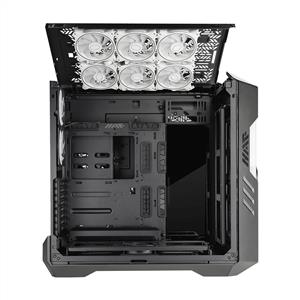 COOLER MASTER HAF 700 EVO 3x120mm ARGB 2x200mm FANLI FULL TOWER SİYAH KASA