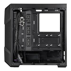 COOLER MASTER MASTERBOX TD500 V2 MESH 4x120mm ARGB LED FANLI MidT SİYAH KASA