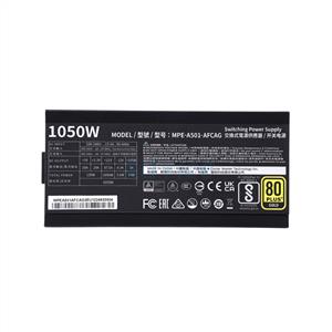 COOLER MASTER MWE V2 80PLUS GOLD 1050W GEN5 FULL MODÜLER 140MM FANLI GÜÇ KAYNAĞI