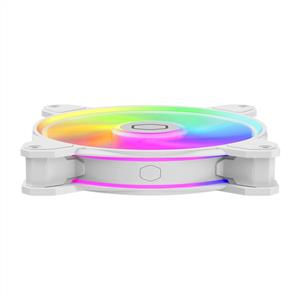 COOLER MASTER MASTERFAN MF140 HALO2 ARGB 140mm Beyaz Kasa Fanı