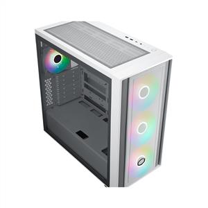 COOLER MASTER MASTERBOX 600 TG Mesh 3X140MM ARGB MidT ATX BEYAZ KASA