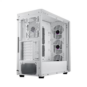 COOLER MASTER MASTERBOX 600 TG Mesh 3X140MM ARGB MidT ATX BEYAZ KASA