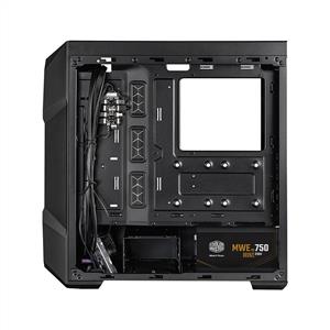COOLER MASTER MASTERBOX TD500 V2 TG 750W ATX 80PLUS BRONZE ARGB 4x120MM FANLI MESH KASA