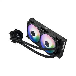 COOLER MASTER MASTERLIQUID CORE 240L SPECTRUM 2x120mm ARGB LED SIVI SOĞUTMA SİSTEMİ
