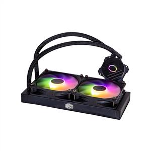 COOLER MASTER MASTERLIQUID CORE 240L SPECTRUM 2x120mm ARGB LED SIVI SOĞUTMA SİSTEMİ