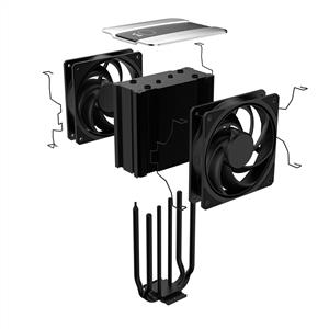 COOLER MASTER V4 ALPHA 3DHP 2x120mm INTEL1851/AM5 Uyumlu CPU Soğutucu