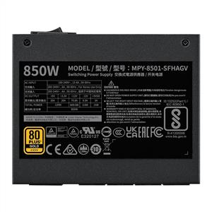 COOLER MASTER SFXV 850W 80PLUS GOLD GEN5 SİYAH FULL MODÜLER GÜÇ KAYNAĞI