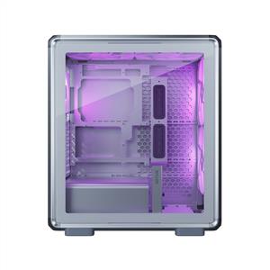 COOLER MASTER MASTERFRAME 500 TG MESH ARGB 2x200mm MidT ATX GÜMÜŞ KASA