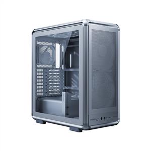 COOLER MASTER MASTERFRAME 500 TG MESH ARGB 2x200mm MidT ATX GÜMÜŞ KASA
