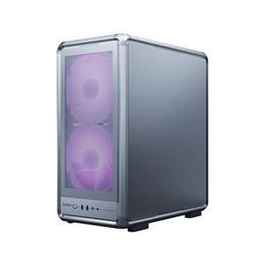 COOLER MASTER MASTERFRAME 500 TG MESH ARGB 2x200mm MidT ATX GÜMÜŞ KASA