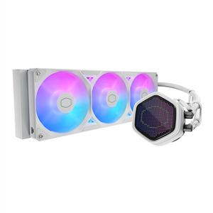 COOLER MASTER MasterLiquid Atmos II 360 Pixel ARGB 3x120mm Led Gösterge Beyaz Sıvı Soğutma