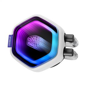 COOLER MASTER MasterLiquid Atmos II 360 ARGB VRM Pompa 3x120mm Beyaz Sıvı Soğutma