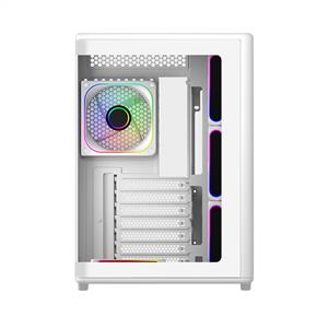 COOLER MASTER ELITE 600 CURVE TG 7x120mm ARGB ATX BEYAZ KASA