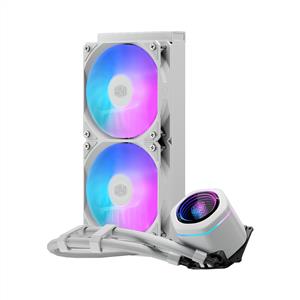 COOLER MASTER MASTERLIQUID CORE NEX ML240 2x120mm ARGB BEYAZ SIVI SOĞUTMA SİSTEMİ