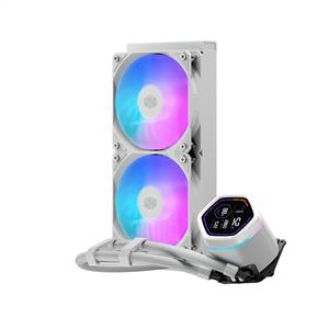 COOLER MASTER MASTERLIQUID CORE NEX DIGITAL BEYAZ ML240 2x120mm ARGB SIVI SOĞUTMA SİSTEMİ