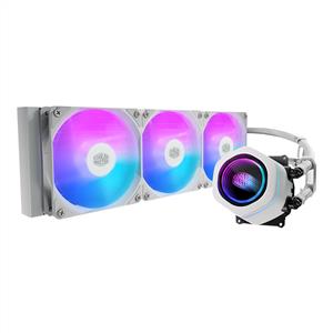 COOLER MASTER MASTERLIQUID CORE NEX DIGITAL BEYAZ 360 3x120mm ARGB SIVI SOĞUTMA SİSTEMİ