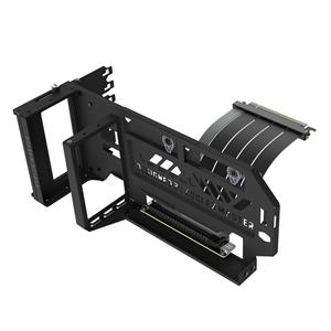 COOLER MASTER Universal PCIE5.0 V3 Siyah Dikey Ekran Kartı Tutucu Kiti (165mm Riser Kablo)