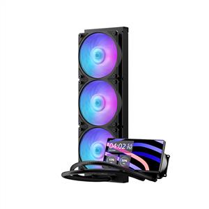 COOLER MASTER MASTERLIQUID CORE LCD 360 6" TFT LCD ARGB FANLI SIYAH SIVI SOĞUTMA