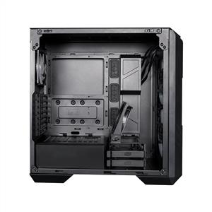 COOLER MASTER HAF 500 TG MESH ARGB 1x120cm 2x200cm FANLI MidT ATX SİYAH KASA