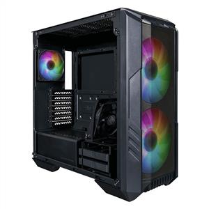 COOLER MASTER HAF 500 TG MESH ARGB 1x120cm 2x200cm FANLI MidT ATX SİYAH KASA