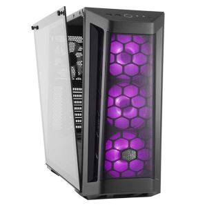 COOLER MASTER MASTERBOX MB511 650W 80 PLUS 3x120mm RGB FANLI MidT ATX SİYAH KASA
