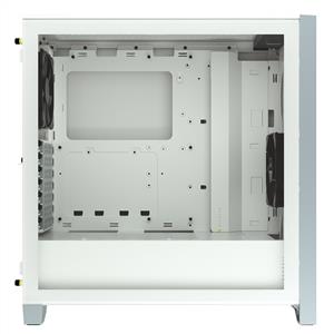 CORSAIR 4000D AIRFLOW TEMPERED GLASS 2x120mm FANLI MidT BEYAZ KASA