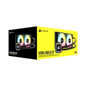 CORSAIR iCUE H100X RGB ELITE LIQUID 120mm x 25mm SIVI SOĞUTUCU