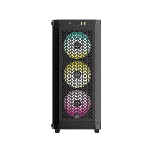CORSAIR 480T 3xAR120 RGB FANLI 750W 80PLUS BRONZE MidT ATX SİYAH KASA