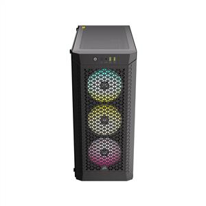 CORSAIR 480T 3xAR120 RGB FANLI 750W 80PLUS BRONZE MidT ATX SİYAH KASA