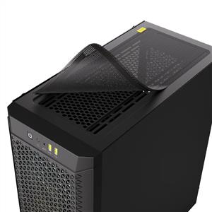 CORSAIR 480T 3xAR120 RGB FANLI 750W 80PLUS BRONZE MidT ATX SİYAH KASA