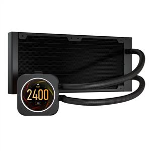 CORSAIR iCUE H100i ELITE LCD DISPLAY 2x120mm SIVI SOĞUTUCU