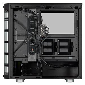 CORSAIR iCUE 465X 3x120mm RGB FANLI TEMPER CAMLI MidT ATX SİYAH KASA