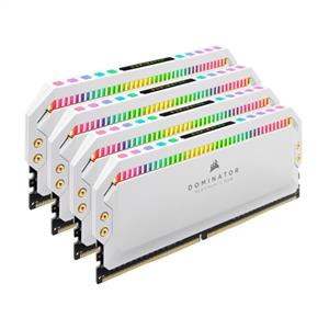 CORSAIR 32GB (4x8GB) Dominator Platinum RGB Beyaz DDR4 3200MHz